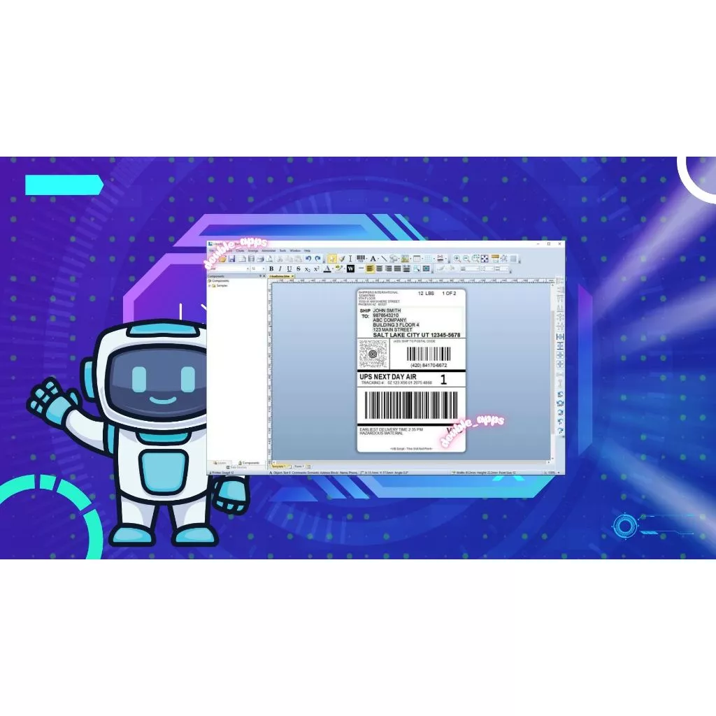 BarTender เวอร์ชั่น 11 ใช้สำหรับในการออกแบบฉลากต่างๆ สำหรับเครื่องคอมพิวเตอร์ Windows thumbnail 3