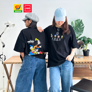 UNO เสื้อยืด Oversize Mickey&Friends ลิขสิทธิ์แท้