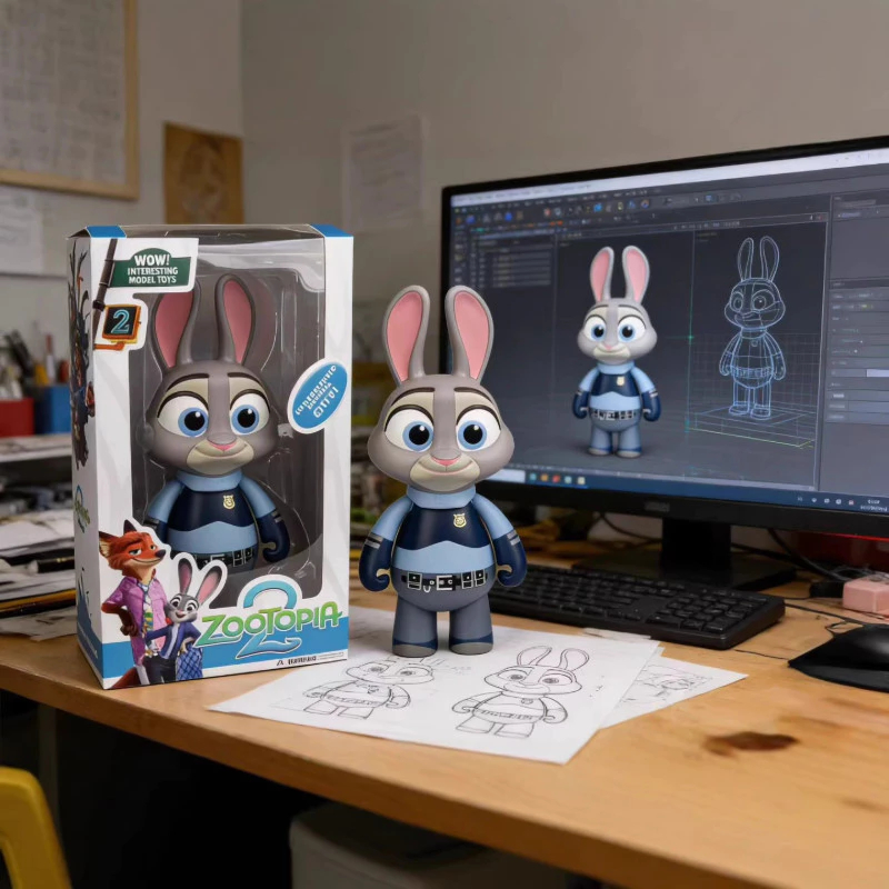 พร้อมส่ง ฟิกเกอร์สุนัขจิ้งจอก Zootopia 31 ซม. รูปที่ 5