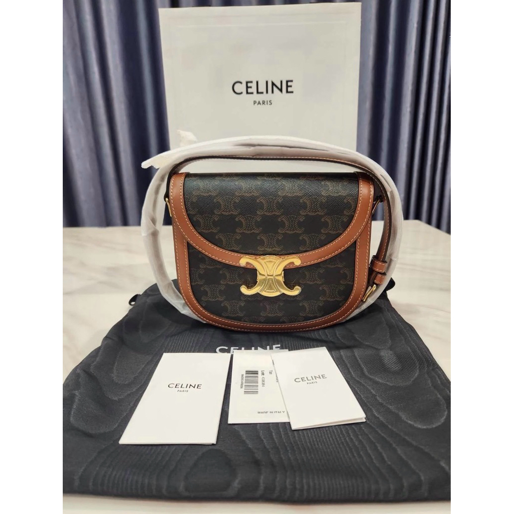 CELINE Triomphe Canvas Bag