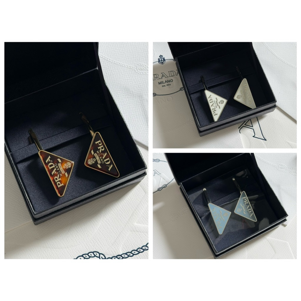 กิ๊บติดผม Prada hair clips ของแท้100%