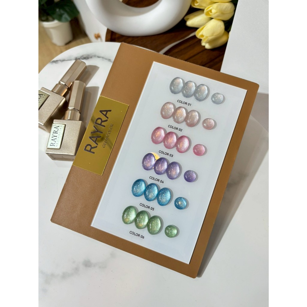 Rayra Cat eye 6 สี ( RP4 ) NON-TPO ไม่มีสารtpo พร้อมชาร์จสำเร็จรูป