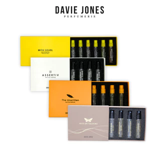 DAVIE JONES Discovery Set Hair & Body Mist และ Set Perfume รวมกลิ่นขนาด 2.5 ml.