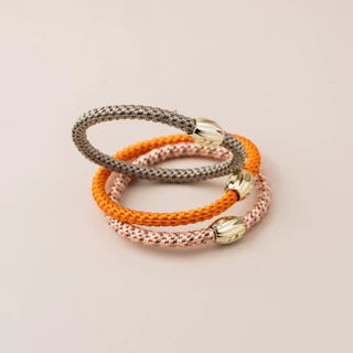 invisibobble ยางรัดผม ถนอมเส้นผม ดีไซน์ถัก รุ่น TWISTAR (1 กล่องบรรจุ 3 ชิ้น)