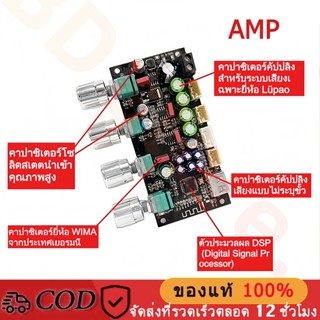 🔥แอมป์จิ๋ว AMP พร้อม DSP และปรีไมค์ รุ่นใหม่ เสียงเสถียร ขนา…