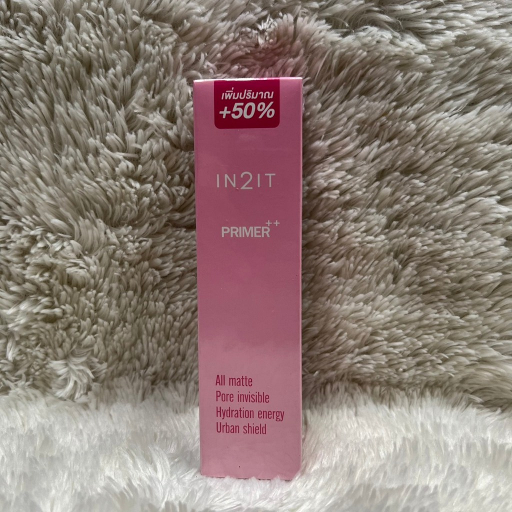 IN2IT - Primer++ All matte Pore invisible Hydration energy Urban shield 23g.อินทูอิท ไพร์เมอร์ใหม่