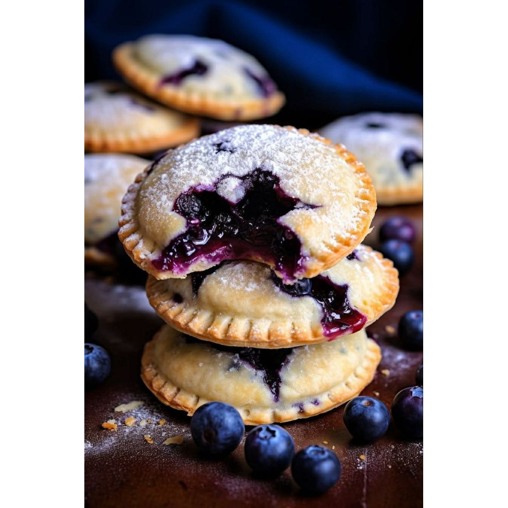 Premium Blueberry Pie 3 Pack 330g (110g x 3 ) - บลูเบอร์รี่พาย โฮมเมด แพ็ก 3ชิ้น ขนาด 330กรัม. (110g