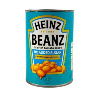 Heinz Baked Beans English Recipe 415g ไฮนซ์ เบคบีน ถั่วอบในซ…
