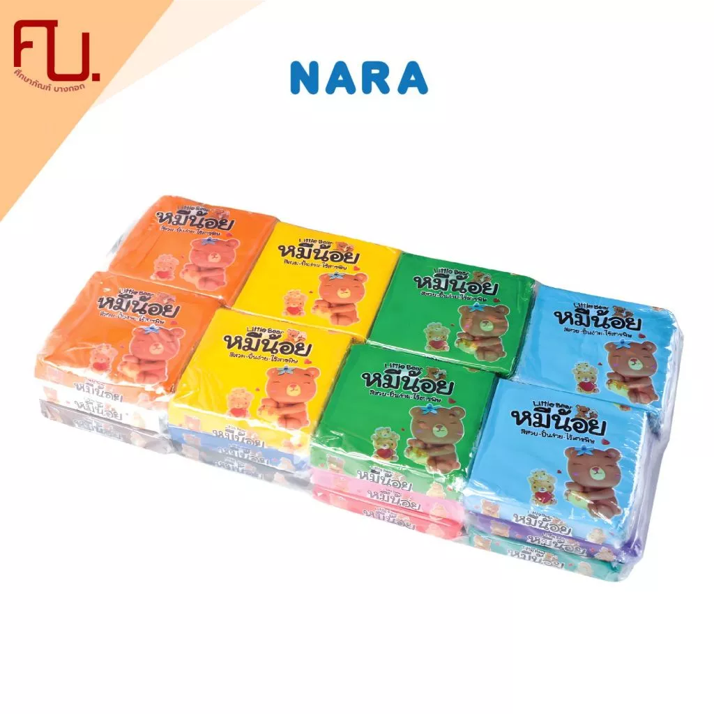 NARA ดินน้ำมัน ขนาด 75 กรัม ไร้สารพิษ รุ่น หมีน้อย / ชิ้น