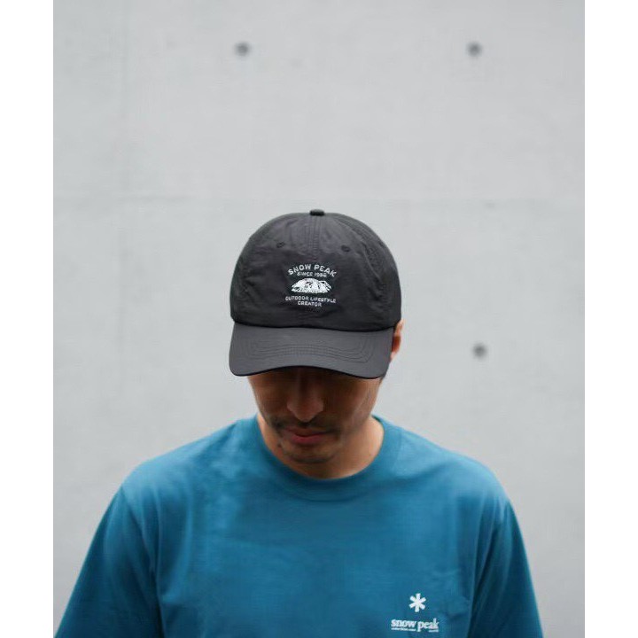 หมวกจากแบรนด์ Snow Peak “Camping Embroidery Cap”