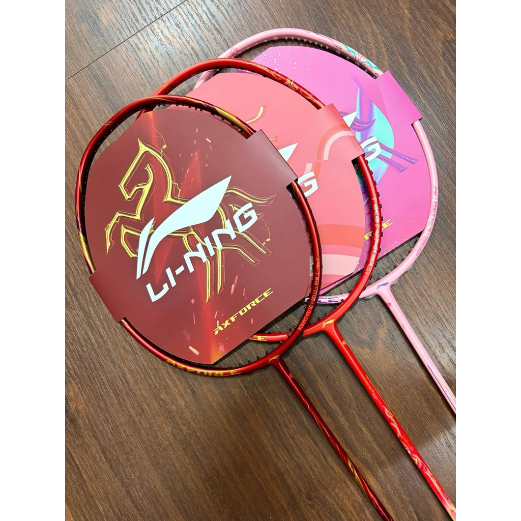Li-Ning ไม้แบดมินตัน Limited Horse Edition ตัวพิเศษ มี 3 รุ่น Axforce 90 New / Axforce 60 / Cannon p
