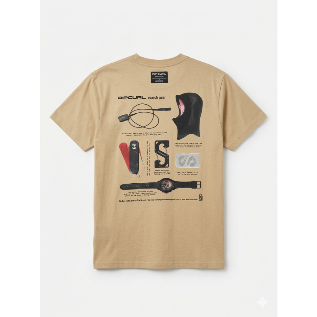 RIPCURL เสื้อยืด 10OMTE  SEARCH DAWN TEE 2026-S3