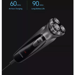 ENCHEN Black Stone 3D Shaver เครื่องโกนหนวดไฟฟ้า มีหัวกันจอน โกนเกลี้ยงเกลา สินค้ารับประกัน 1 ปี