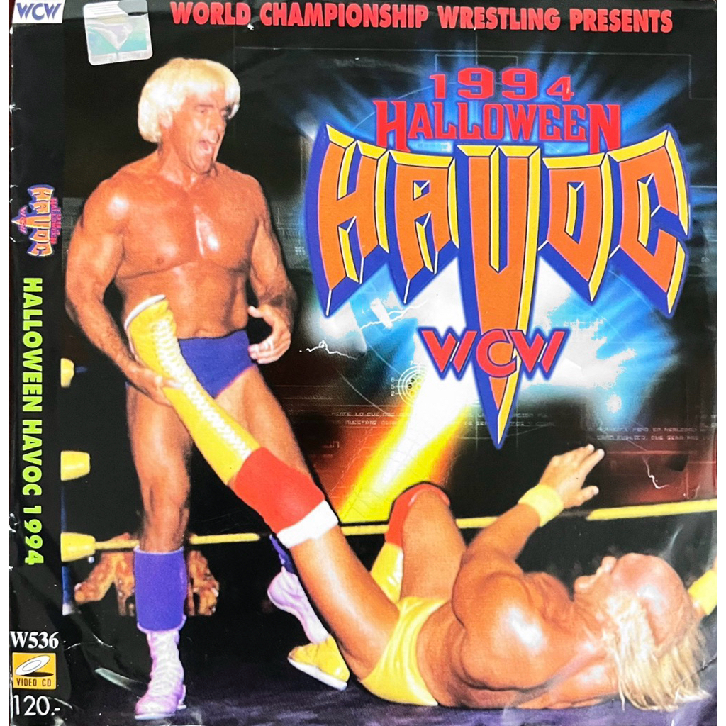 VCD มวยปล้ำ 1994 HALLOWEEN WCW แผ่นแท้ สินค้าถูกลิขสิทธิ์