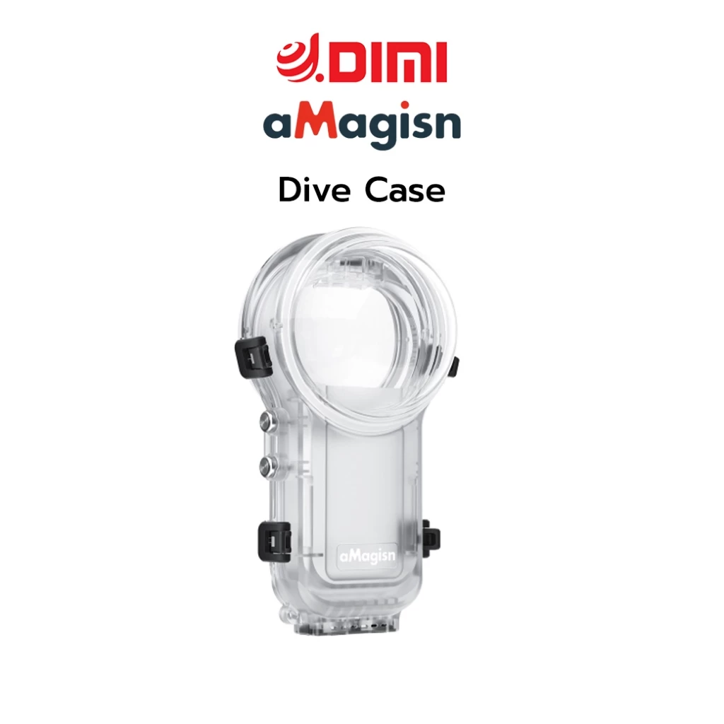 aMagisn Dive case เคสดำน้ำแบบใส สำหรับ Insta360 X5/X4 thumbnail 3