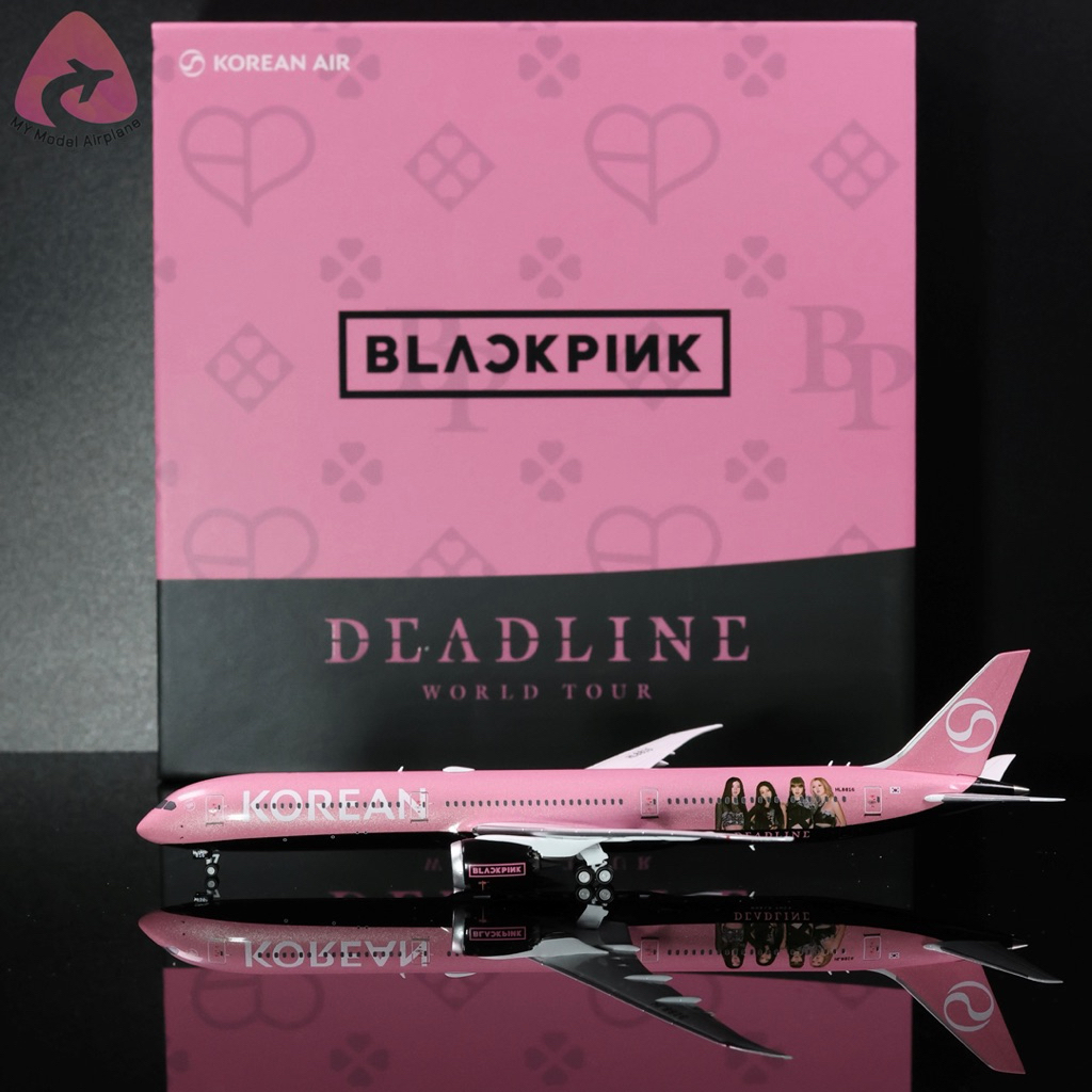 โมเดลเครื่องบิน Korean Air B787-10 Dreamliner HL8816 [NG56035] NG Models 1:400 [พร้อมส่ง]