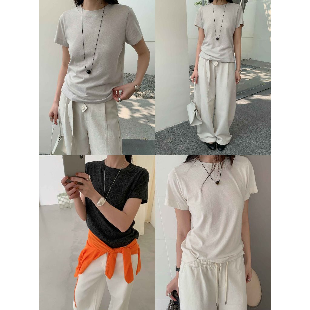 INBYIN - เสื้อยืดเบสิค MINIMAL TOP - I3411