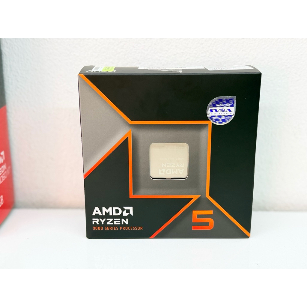 CPU (ซีพียู) AMD RYZEN 5 9600X - 6C 12T 3.9-5.4GHz (AMD SOCKET AM5) ใหม่แกะ เทส ประกันเริ่ม  jib 12/