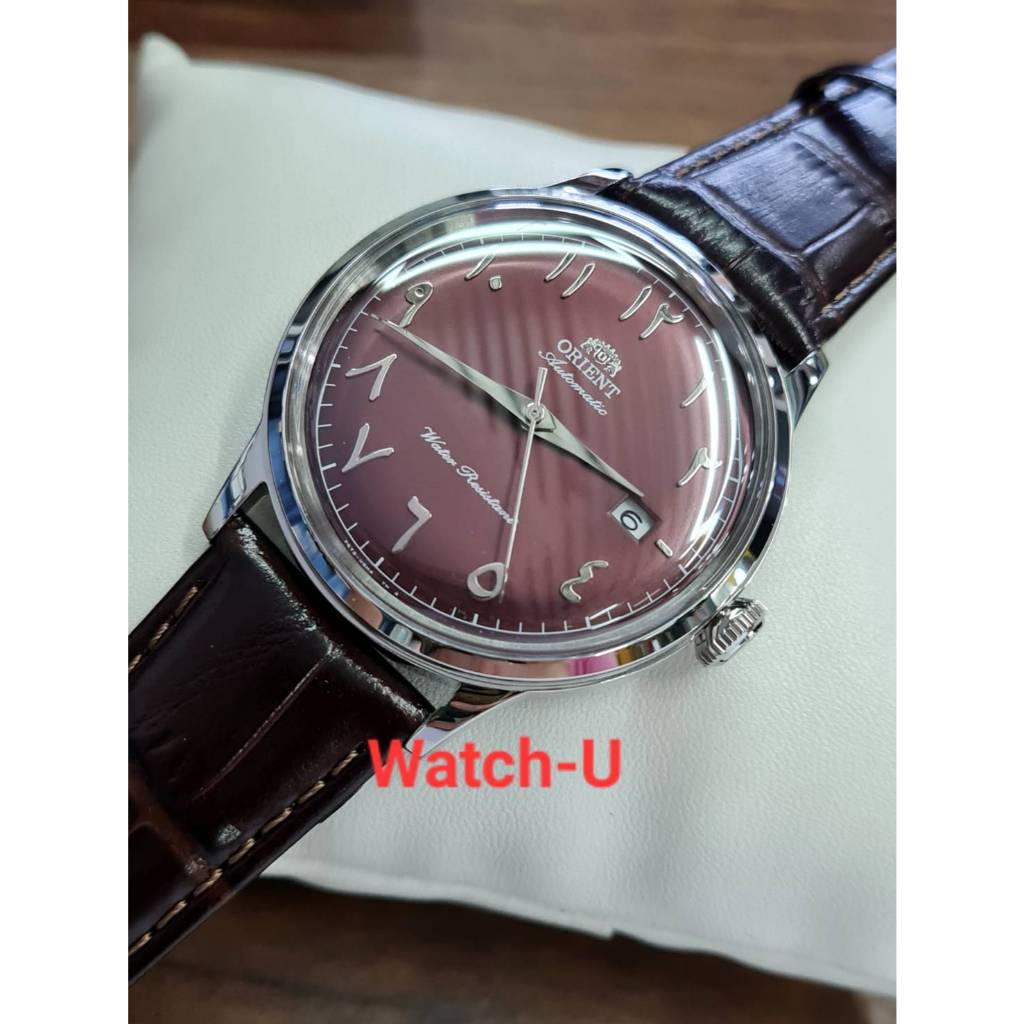 ORIENT Classic & Simple Style นาฬิกาสายหนัง (RA-AC0037R) RA-AC0035E RA-AC0036L RA-AC0038S RA-AC0039Y