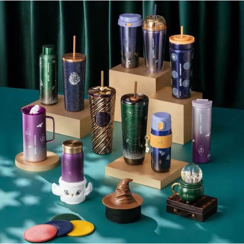 Starbucks x Harry Potter Collection แก้วสตาร์บัคส์ แฮร์รี่พอตเตอร์ ลิมิเต็ด ของแท้จาก Shop 🎉
