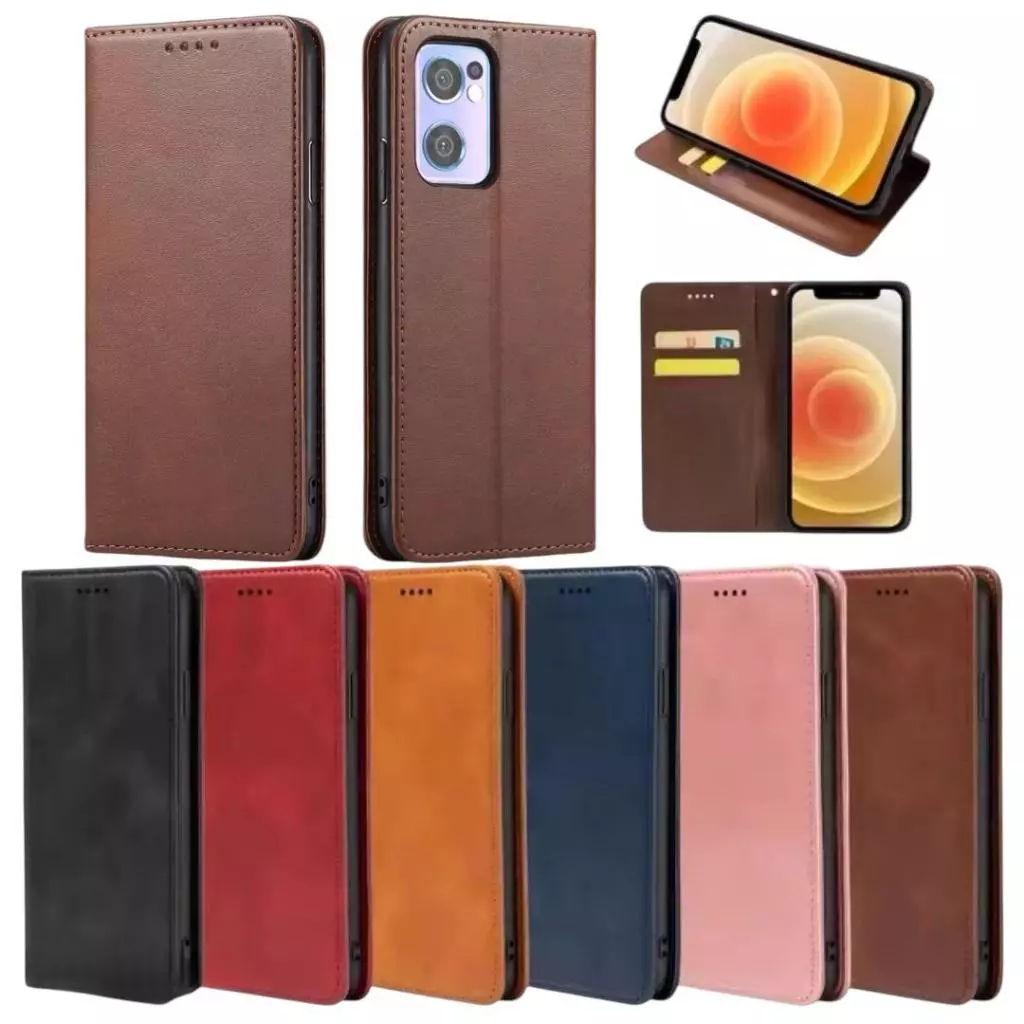เคสฝาพับ กระเป๋าหนัง เปิดปิด สำหรับ Oppo Realme 9i Realme C55 C30 C30S C35 Realme C1 C3 C11 C20 เคสกันกระแทกมีช่องใส่บัต