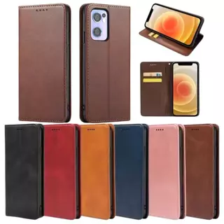 เคสฝาพับ กระเป๋าหนัง เปิดปิด สำหรับ Oppo Realme 9i Realme C55 C30 C30S C35 Realme C1 C3 C11 C20 เคสกันกระแทกมีช่องใส่บัต