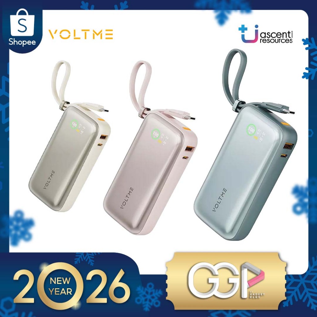 VOLTME HYPERCORE Z 10K POWER BANK เพาเวอร์แบงค์ ขึ้นเครื่องได้ มีCCC [กรุงเทพฯส่งด่วน]