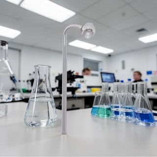 หลอดแก้วทดลองหลอดวิทยาศาสตร์ขนาด6มิลหลอดทนความร้อน