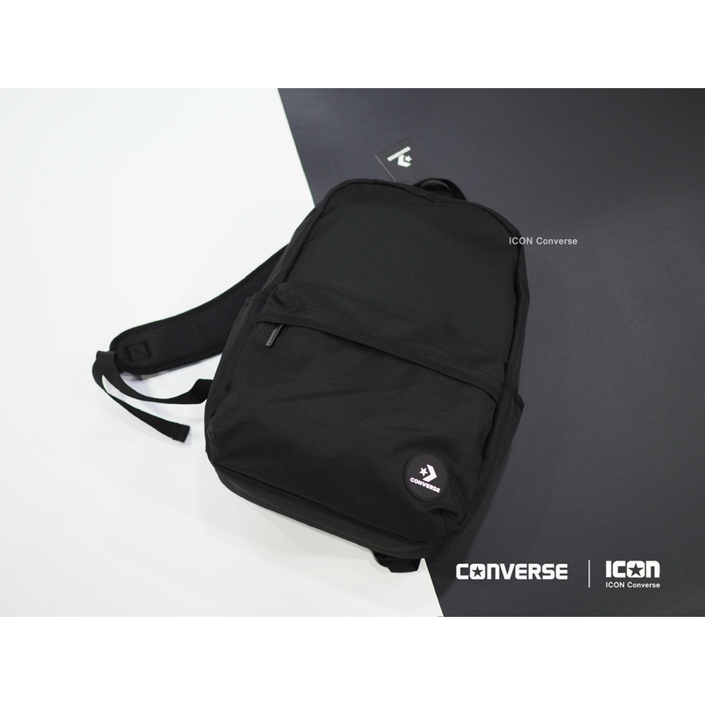 กระเป๋าสะพายหลัง Converse Rubber Logo Backpack สินค้าลิขสิทธิ์แท้พร้อมถุง Shop I ICON Converse