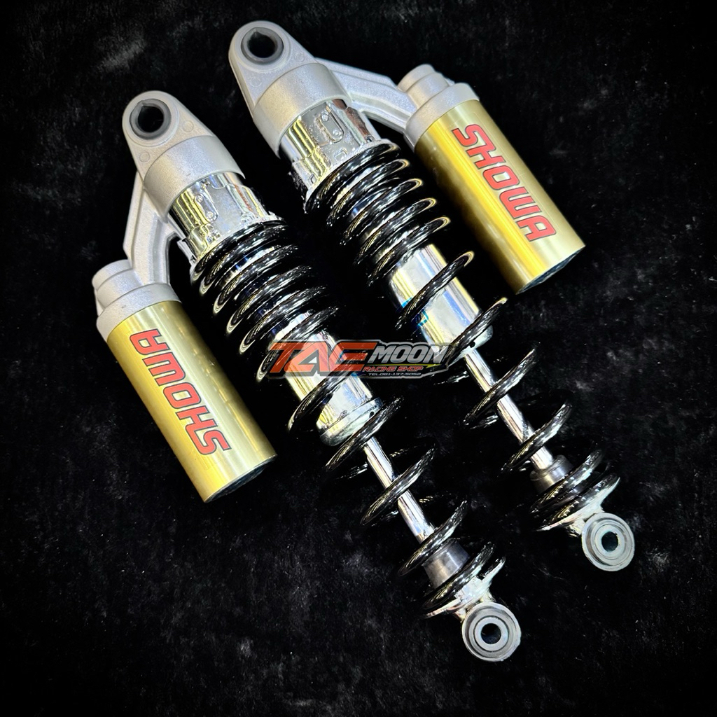 โช๊คโชว่า Showa tec2 สูง330mm สปริงดำ