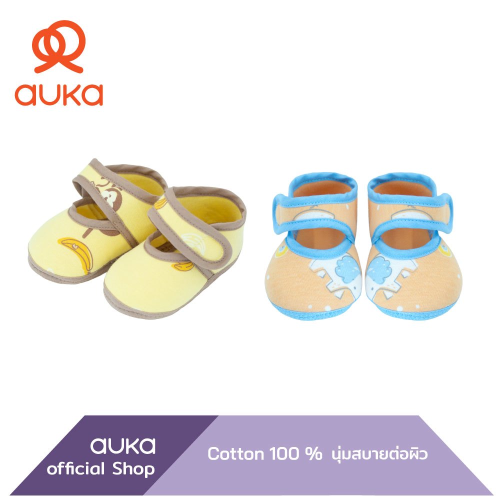 Auka. รองเท้าเด็กก่อนวัยหัดเดิน Hi Buddy สำหรับเด็ก 3 - 12 เดือน