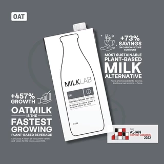 นมข้าวโอ๊ต MilkLab - Oat (1000ml.)