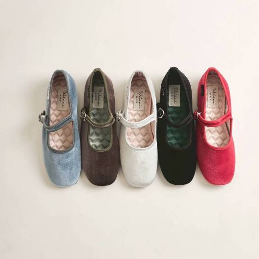 wilana รองเท้าผ้ากำมะหยี่ รุ่น T-2