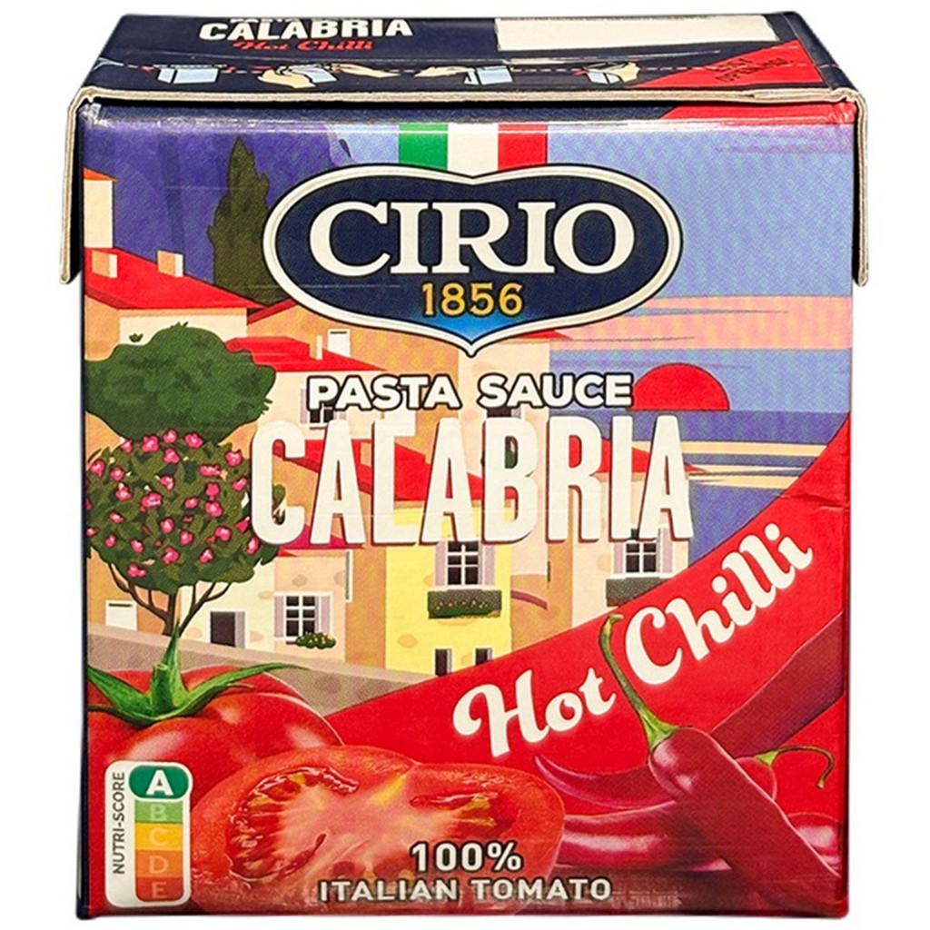 Cirio Calabria Hot Chilli Pasta Sauce 340g ซอสพาสต้าพริกคาลาเบรีย
