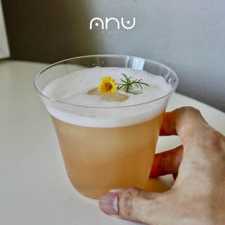 🥃 Crystal Slim Glass 🥃 แก้วดื่มนำ้ สไตล์ ญี่ปุ่นลักษณะโค้งบาง ไล่ความหนา