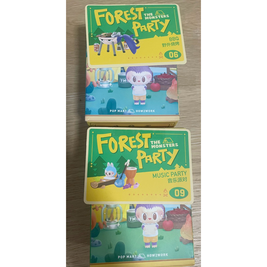 กล่องสุ่ม แกะเช็ค ไม่แกะตัว Forest party