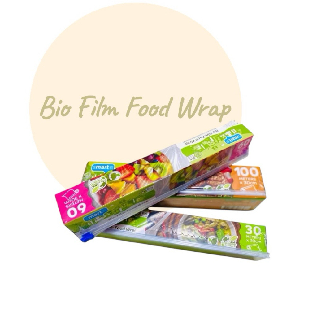 ☘️Bio Plastic, Food Wrap, Eco-Wrap ฟิล์มถนอมอาหารย่อยสลายธรรมชาติ🌱