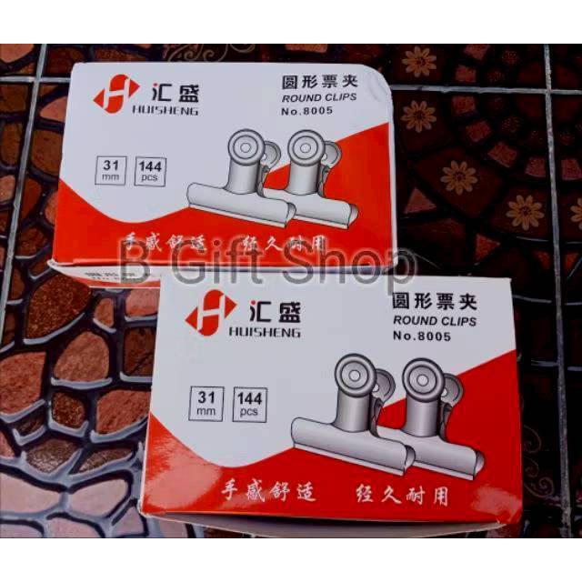 คลิปหนีบ​ 31mm 1กล่อง144ชิ้น​ 250บาท