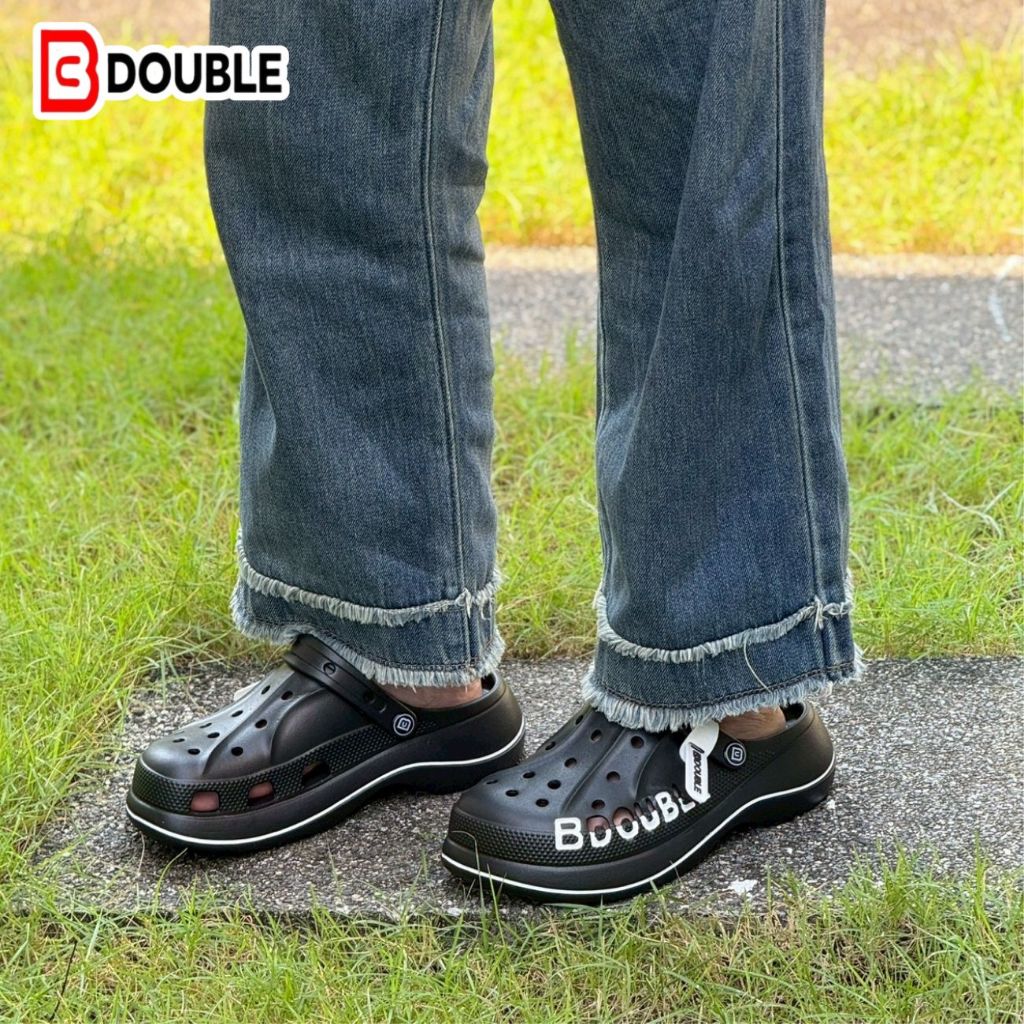 🔥🔥 รองเท้าแตะหัวรังนก BB Double ส้นหนา นุ่มนวล กันน้ำ กันลื่น หลายสี สำหรับผู้หญิง พร้อมส่ง ส่งฟรี!