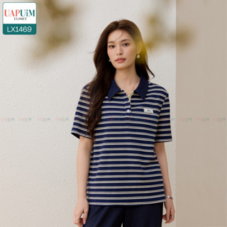 LX1469 เบื่อเสื้อยืดธรรมดาแล้ว ลองเปลี่ยนมาเป็นเสื้อโปโลมีปก…