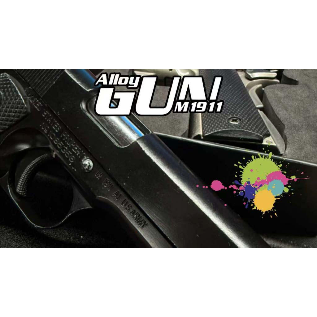 โมเดล COLT M1911 1:2.05 จิ๋วหรูหรา ตกแต่งชั้นวางของ สไตล์โมเดิร์น #ตกแต่งห้อง #โมเดลสวย