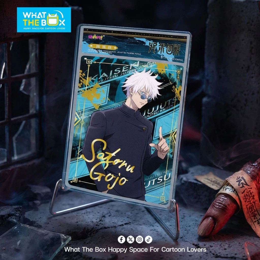 กล่องสุ่มการ์ดมหาเวทย์ผนึกมาร พร้อมซองอะคริลิก ลิขสิทธิแท้ Jujutsu Kaisen GOJO โกโจ อิตาโดริ thumbnail 3