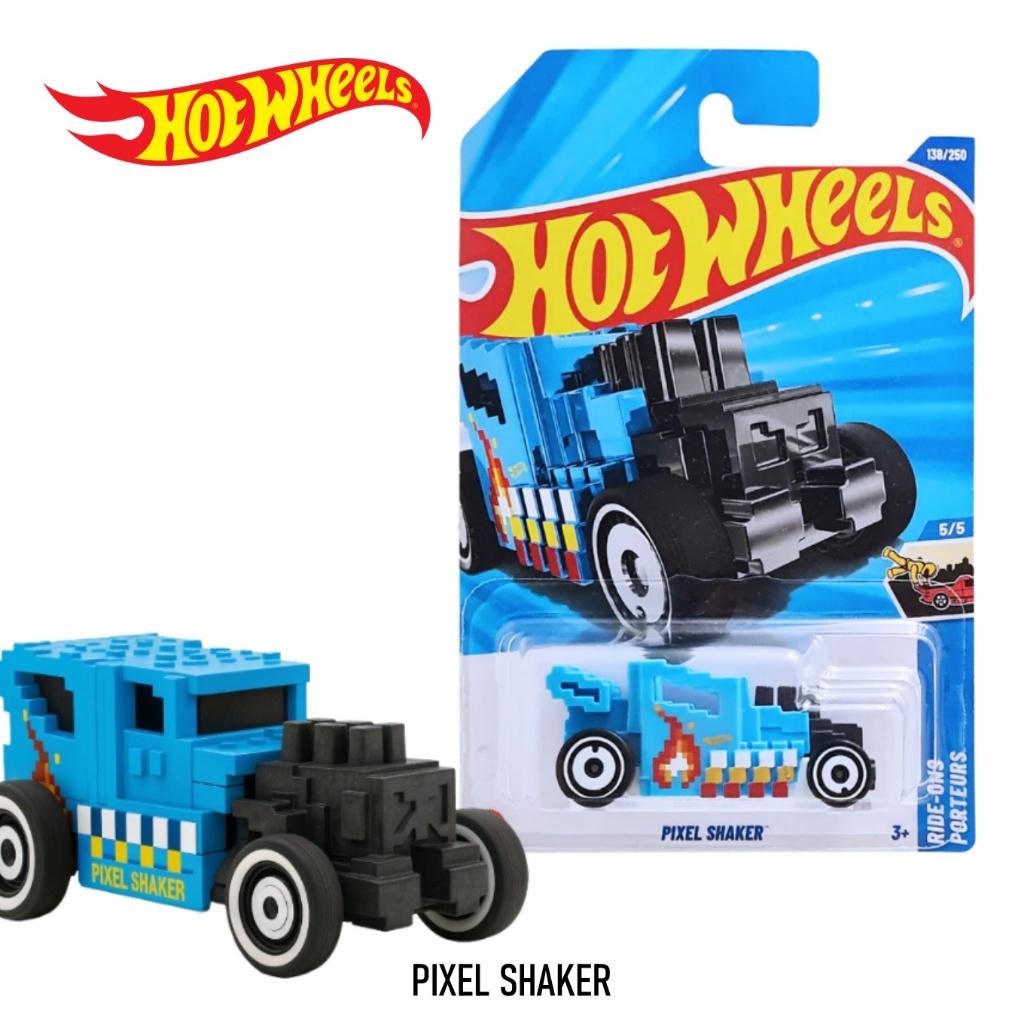 โมเดลรถเหล็ก Hot Wheels รุ่น PIXEL SHAKER ลิขสิทธิ์แท้ hotwheels รถของเล่นราคาถูก BBC4