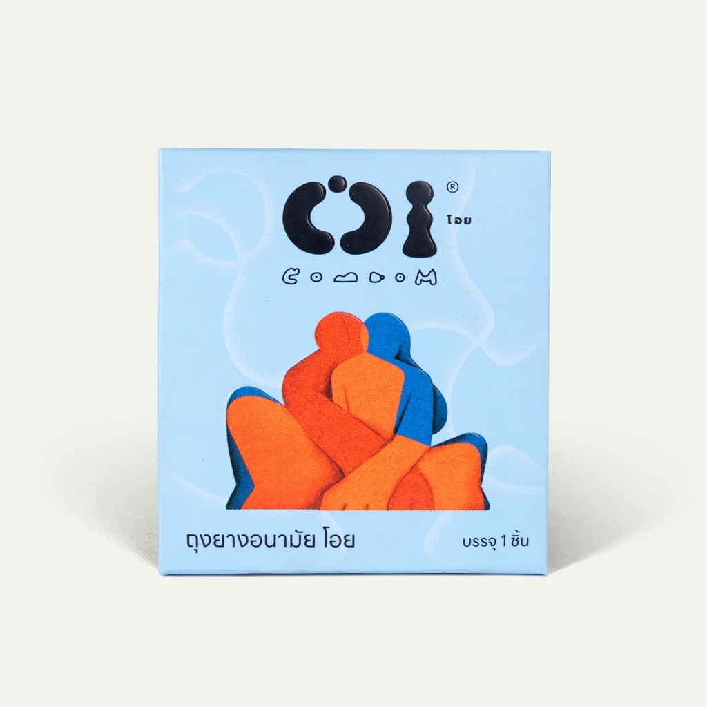 OI Condom 52mm ถุงยางอนามัย โอย