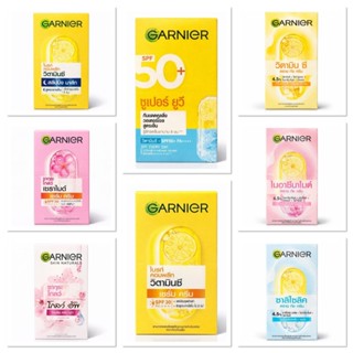 [1กล่อง6ซอง] GARNIER การ์นิเย่ ซูเปอร์ ยูวี คูลลิ่ง วอเตอร์เ…
