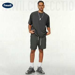 Tawii. กางเกงวิ่ง กางเกงกีฬา Unisex Outdoor Shorts กางเกงขาสั้น ใส่สบายจัด ผ้ากันน้ำ ระบายอากาศดี