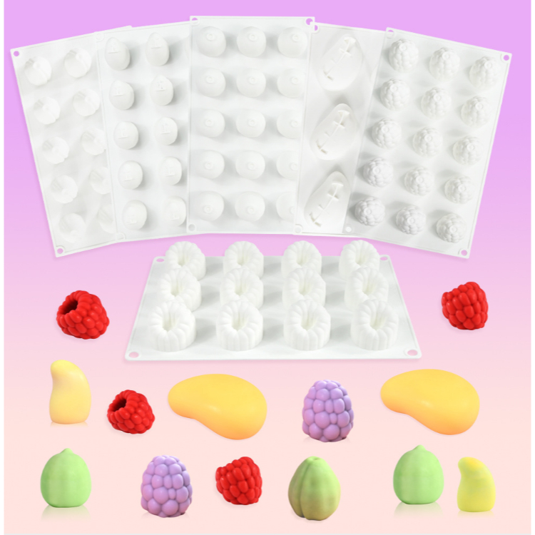 พิมพ์ซิลิโคนผลไม้ Food Grade พร้อมส่ง