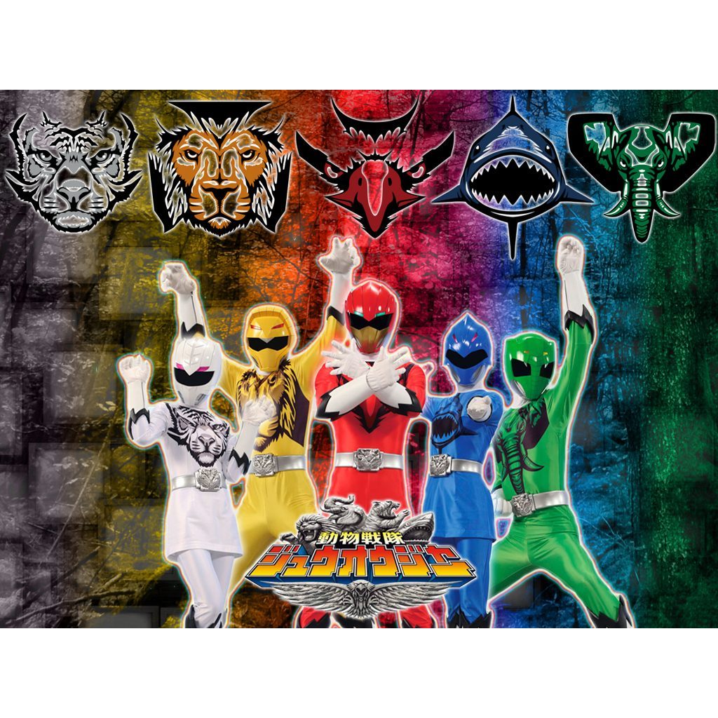 Doubutsu Sentai Zyuohger ขบวนการจ้าวสรรพสัตว์ จูโอเจอร์ ขบวนการ 5 สี พากย์ไทย 1080p USB แฟลชไดร์ สมาร์ททีวี เอนดรอยทีวี