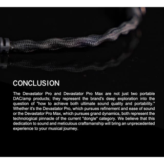 [ประกันศูนย์ไทย] VE Devastator Pro DAC/AMP หางหนู ดีไซน์ Pure Line-out ลดความเพี้ยน ให้เสียงธรรมชาติ