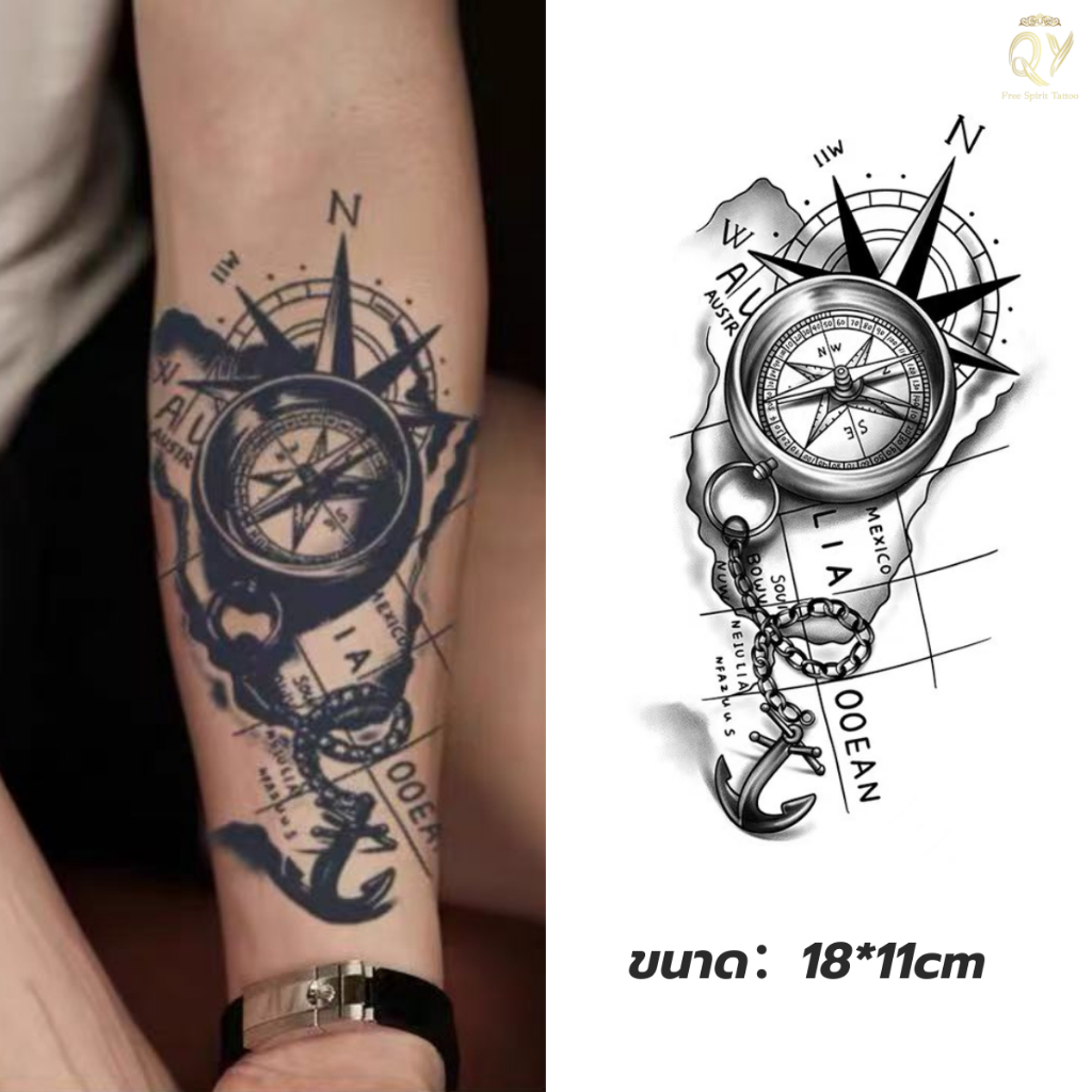 COD Magic tattoo ติดทนนาน15วัน ;18ซม*11ซม.;สติ๊กเกอร์รอยสัก กันน้ํา ติดทนนาน รอยสักปลอม รอยสักชั่วคราว